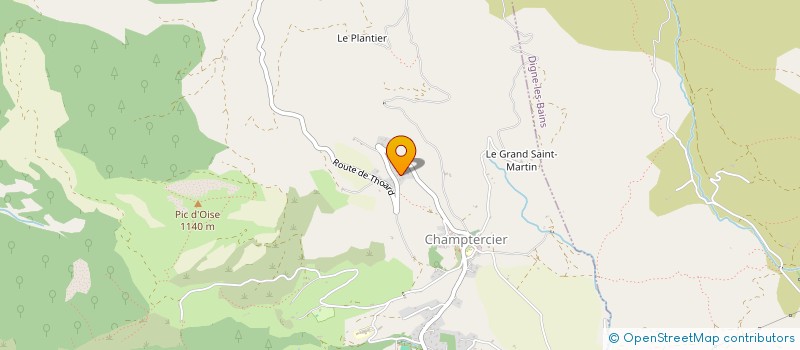 localisation de l'entreprise MONSIEUR PHILIPPE LEURQUIN à CHAMPTERCIER