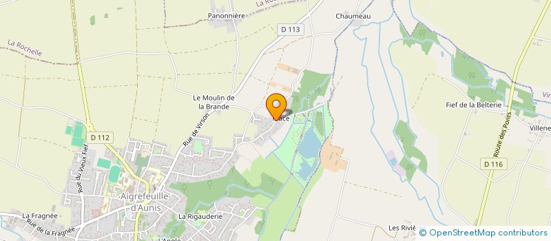 localisation de l'entreprise MONSIEUR PHILIPPE LEVAL à AIGREFEUILLE-D'AUNIS