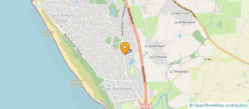 localisation de l'entreprise MONSIEUR PHILIPPE LEVASSOR à SAINT-BREVIN-LES-PINS