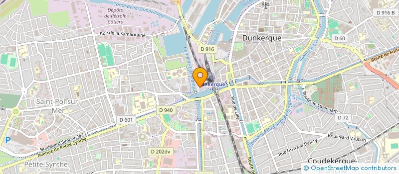 localisation de l'entreprise MONSIEUR PHILIPPE LEVEQUE à DUNKERQUE