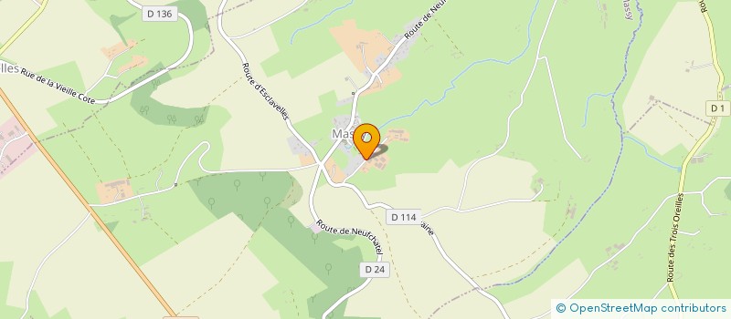 localisation de l'entreprise MONSIEUR PHILIPPE LEVEQUE  LUCY