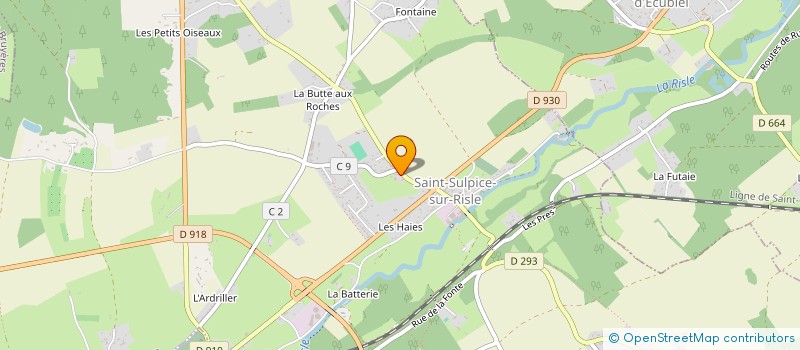 localisation de l'entreprise MONSIEUR PHILIPPE LEVESQUE à SAINT-SULPICE-SUR-RISLE