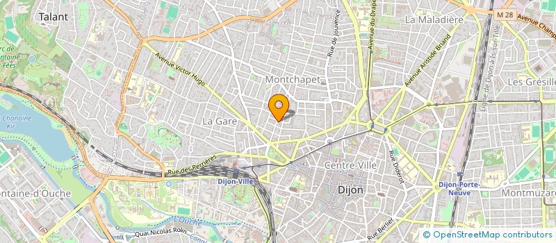 localisation de l'entreprise MONSIEUR PHILIPPE LEVIVE à DIJON