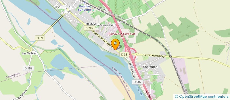 localisation de l'entreprise MONSIEUR PHILIPPE LEVOIR à POUILLY-SUR-LOIRE