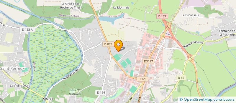 localisation de l'entreprise MONSIEUR PHILIPPE LEVRON  REDON