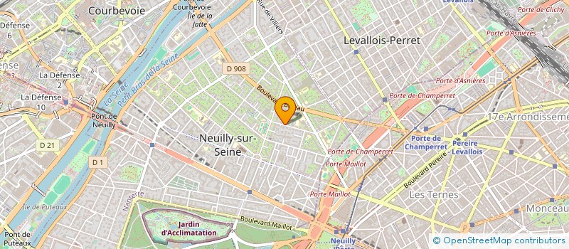 localisation de l'entreprise MONSIEUR PHILIPPE LEVY à NEUILLY-SUR-SEINE