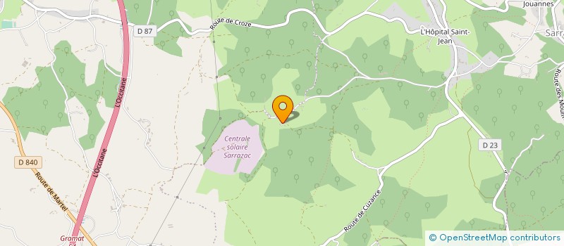 localisation de l'entreprise MONSIEUR PHILIPPE LEYGONIE  CUZANCE