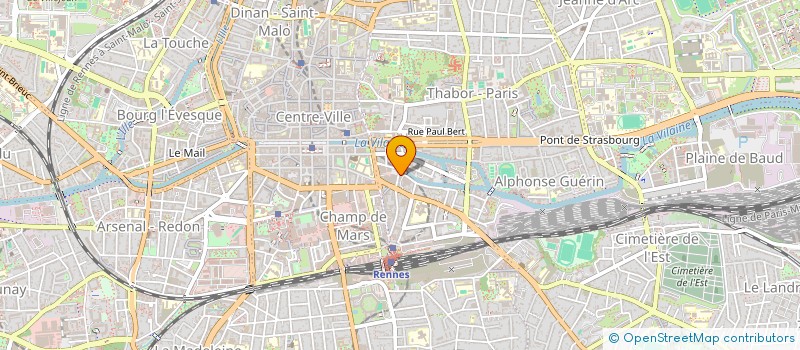 localisation de l'entreprise MONSIEUR PHILIPPE LHOMMELAIS  RENNES