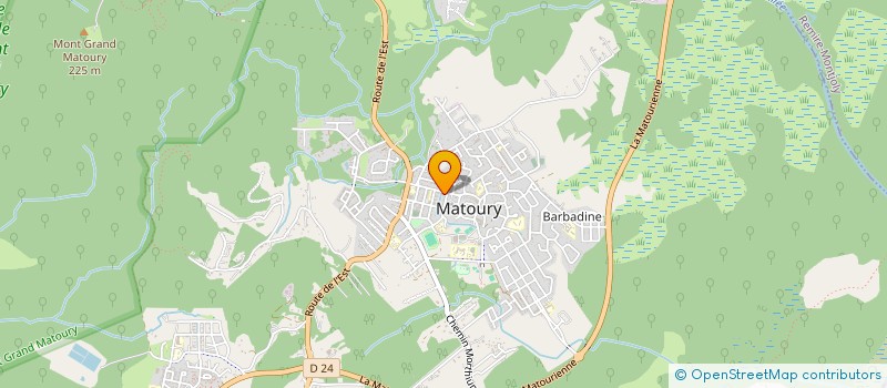 localisation de l'entreprise MONSIEUR PHILIPPE LI à MATOURY