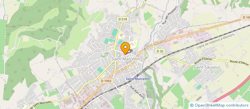 localisation de l'entreprise MONSIEUR PHILIPPE LIAUD à SAINT-MARCELLIN