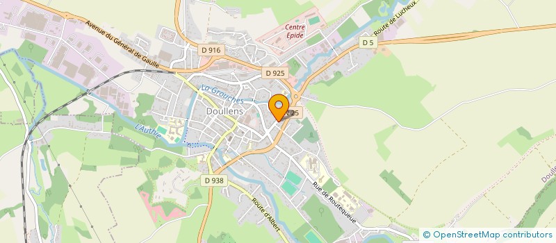 localisation de l'entreprise MONSIEUR PHILIPPE LIBESSART à DOULLENS