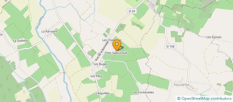 localisation de l'entreprise MONSIEUR PHILIPPE LIENHARDT à SAINTE-SEVERE