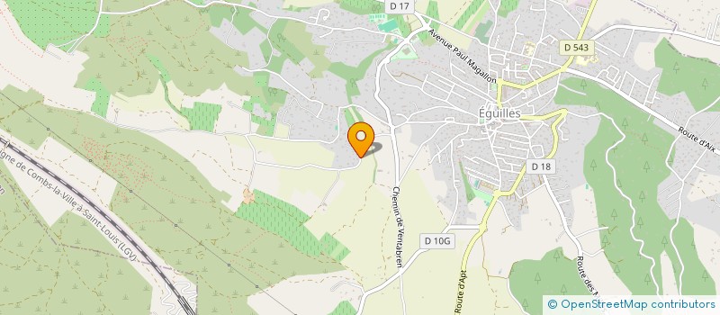 localisation de l'entreprise MONSIEUR PHILIPPE LIONS  EGUILLES