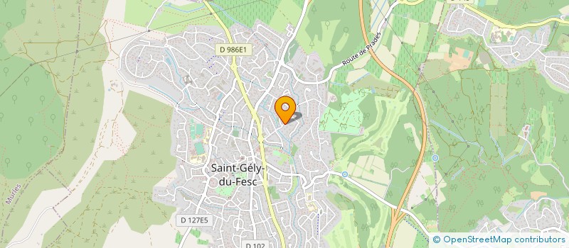 localisation de l'entreprise MONSIEUR PHILIPPE LISITO à SAINT-GELY-DU-FESC