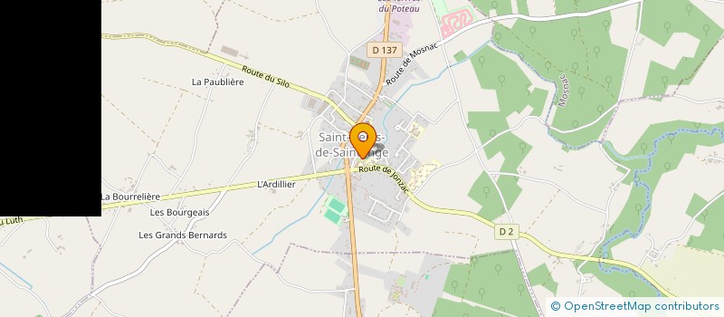 localisation de l'entreprise MONSIEUR PHILIPPE LIVORIN  SAINT-GENIS-DE-SAINTONGE