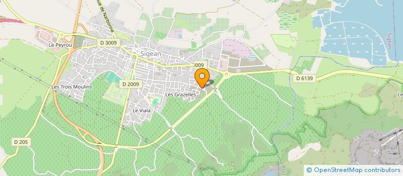 localisation de l'entreprise MONSIEUR PHILIPPE LLAONETA  SIGEAN