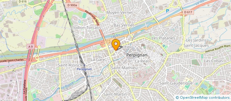 localisation de l'entreprise MONSIEUR PHILIPPE LLORY  PERPIGNAN