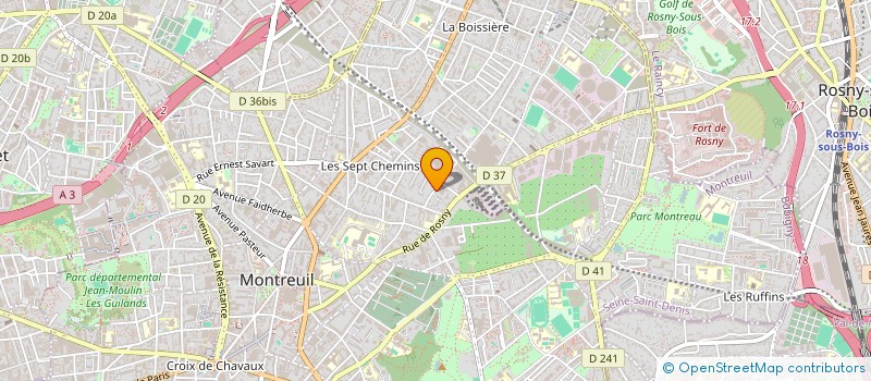 localisation de l'entreprise MONSIEUR PHILIPPE LO PRESTI à MONTREUIL