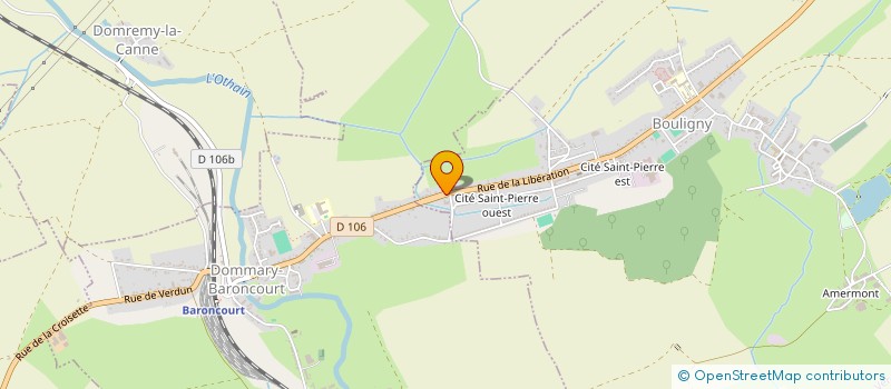 localisation de l'entreprise MONSIEUR PHILIPPE LOBJOY à BOULIGNY