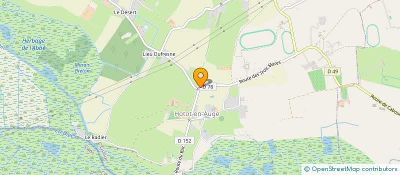 localisation de l'entreprise MONSIEUR PHILIPPE LOCHER  HOTOT-EN-AUGE