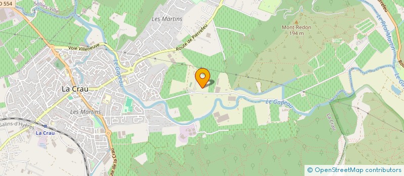 localisation de l'entreprise MONSIEUR PHILIPPE LOISEAU à LA CRAU