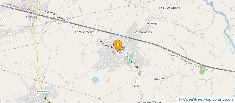 localisation de l'entreprise MONSIEUR PHILIPPE LOLLIEROUX à POMMERET