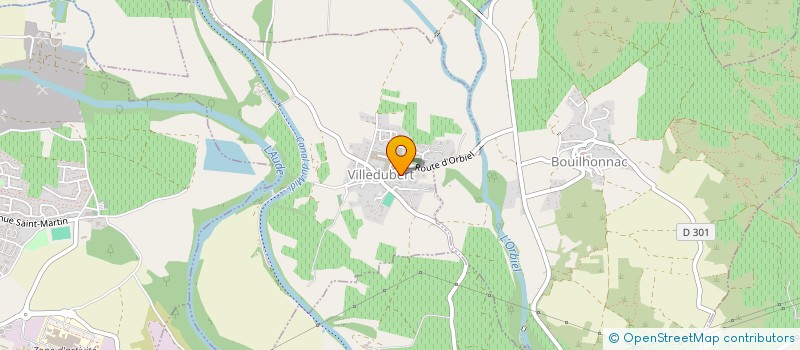 localisation de l'entreprise MONSIEUR PHILIPPE LOMBARDE  VILLEDUBERT