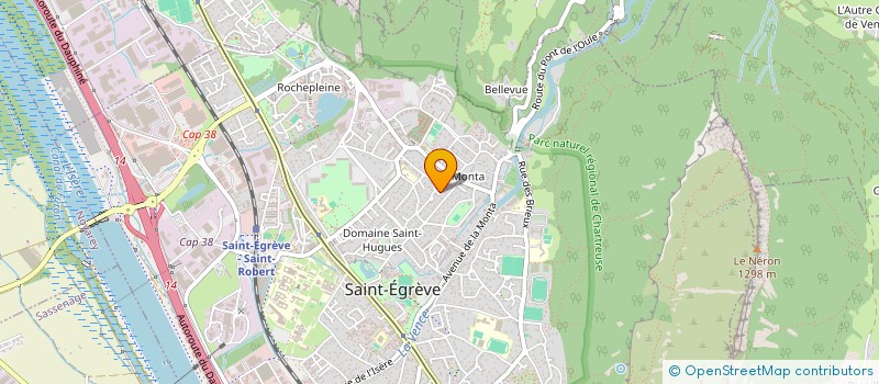 localisation de l'entreprise MONSIEUR PHILIPPE LONCHAMPT  SAINT-EGREVE