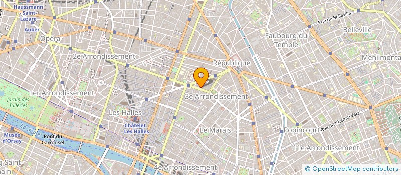 localisation de l'entreprise MONSIEUR PHILIPPE LONGCHAMP  PARIS