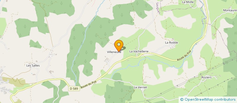 localisation de l'entreprise MONSIEUR PHILIPPE LONJON  SAUGUES