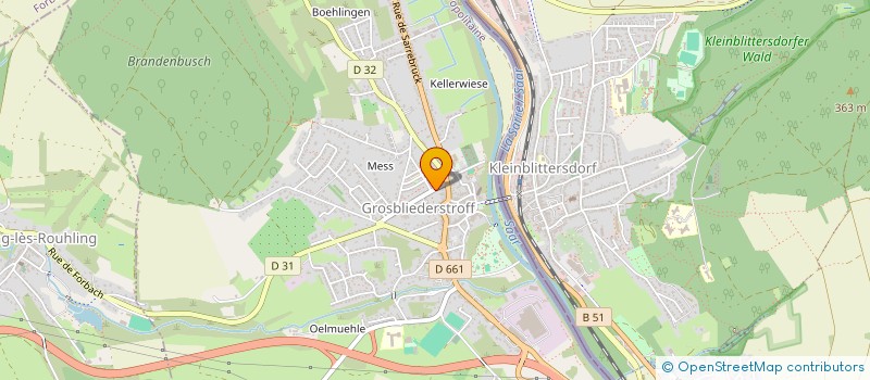 localisation de l'entreprise MONSIEUR PHILIPPE LONSDORFER  GROSBLIEDERSTROFF