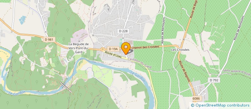 localisation de l'entreprise MONSIEUR PHILIPPE LONZI à CASTILLON-DU-GARD
