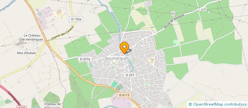 localisation de l'entreprise MONSIEUR PHILIPPE LOPEZ  BOUILLARGUES