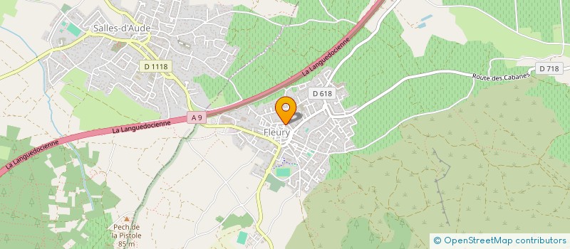 localisation de l'entreprise MONSIEUR PHILIPPE LOPEZ MAIQUES  FLEURY