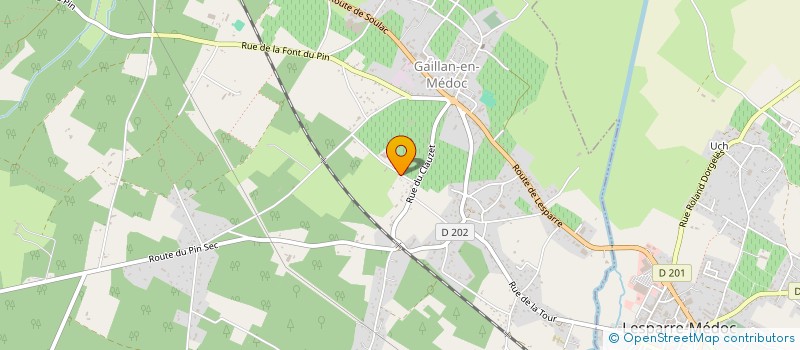 localisation de l'entreprise MONSIEUR PHILIPPE LORE à GAILLAN-EN-MEDOC