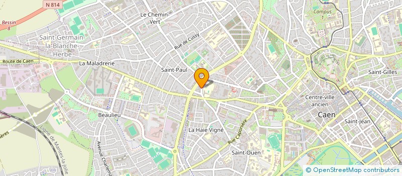 localisation de l'entreprise MONSIEUR PHILIPPE LORTEAU à CAEN