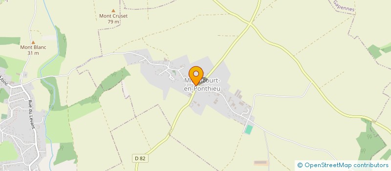 localisation de l'entreprise MONSIEUR PHILIPPE LOUCHET  BUSSUS-BUSSUEL