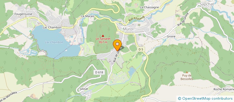 localisation de l'entreprise MONSIEUR PHILIPPE LOUDIN  SAINT-VICTOR-LA-RIVIERE