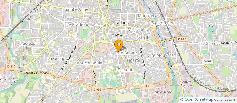 localisation de l'entreprise MONSIEUR PHILIPPE LOUET  TARBES