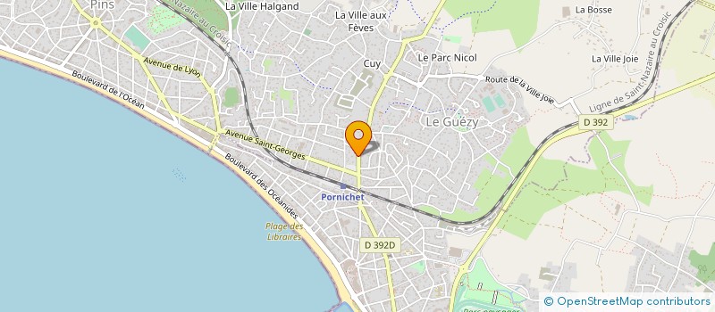 localisation de l'entreprise MONSIEUR PHILIPPE LOUIS à LA BAULE-ESCOUBLAC