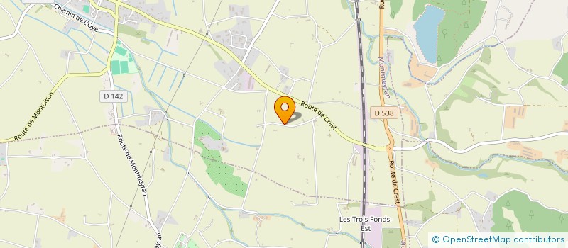 localisation de l'entreprise MONSIEUR PHILIPPE LOUIS  MONTMEYRAN