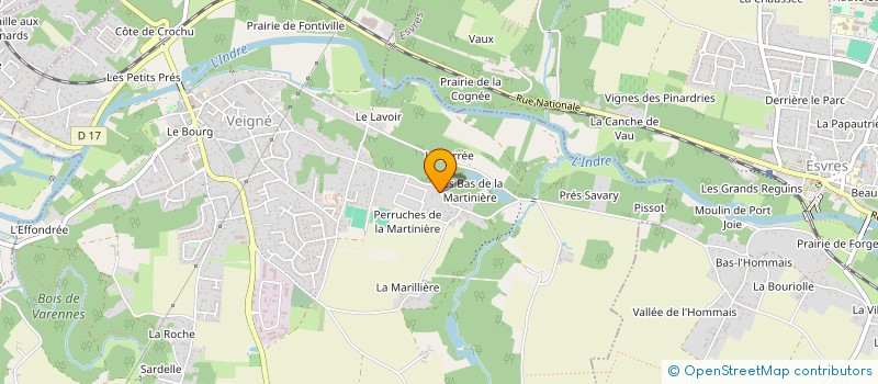localisation de l'entreprise MONSIEUR PHILIPPE LOUIS MALVEIRO à VEIGNE