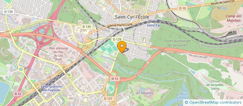 localisation de l'entreprise MONSIEUR PHILIPPE LOUIS MARIE DELERUE à SAINT-CYR-L'ECOLE