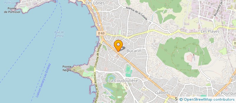 localisation de l'entreprise MONSIEUR PHILIPPE LOUIZOS à SIX-FOURS-LES-PLAGES