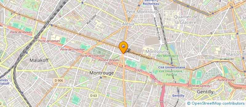 localisation de l'entreprise MONSIEUR PHILIPPE LOUPIAS  PARIS 14