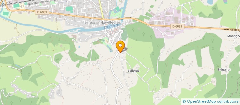 localisation de l'entreprise MONSIEUR PHILIPPE LOUVET  TERRASSON-LAVILLEDIEU