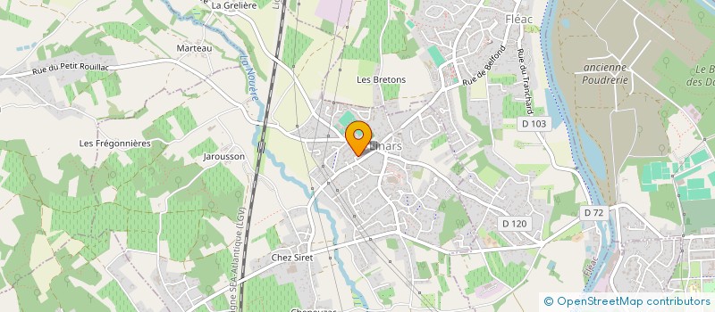 localisation de l'entreprise MONSIEUR PHILIPPE LOUX à LINARS