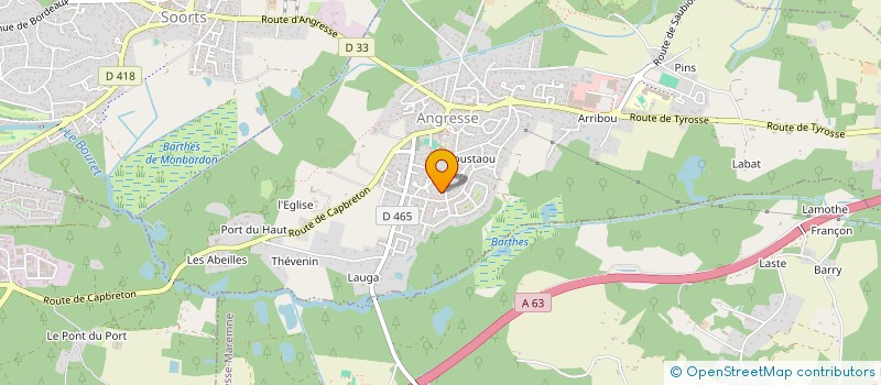 localisation de l'entreprise MONSIEUR PHILIPPE LOYER à SOORTS-HOSSEGOR
