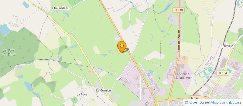 localisation de l'entreprise MONSIEUR PHILIPPE LUCET  CHATILLON-SUR-THOUET