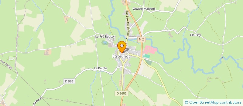 localisation de l'entreprise MONSIEUR PHILIPPE LUSTREMANT  ETRUNGT